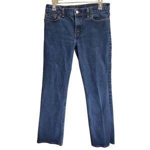 VTG Levi's 518 Super Low Stretch Bootcut Jeans Y2K Women Sz 9 JR Blue Fits 31”